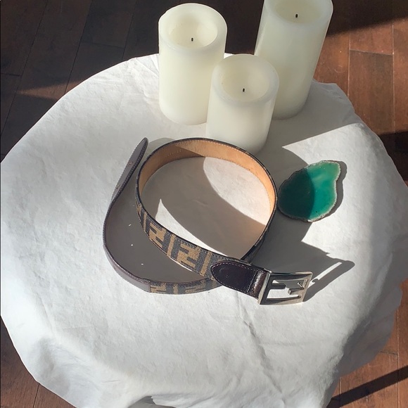 Fendi Accessories - Fendi Zucca belt pre-worn